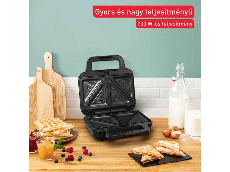 Tefal SW383D10 UltraCompact 3 az 1-ben szendvicssütő