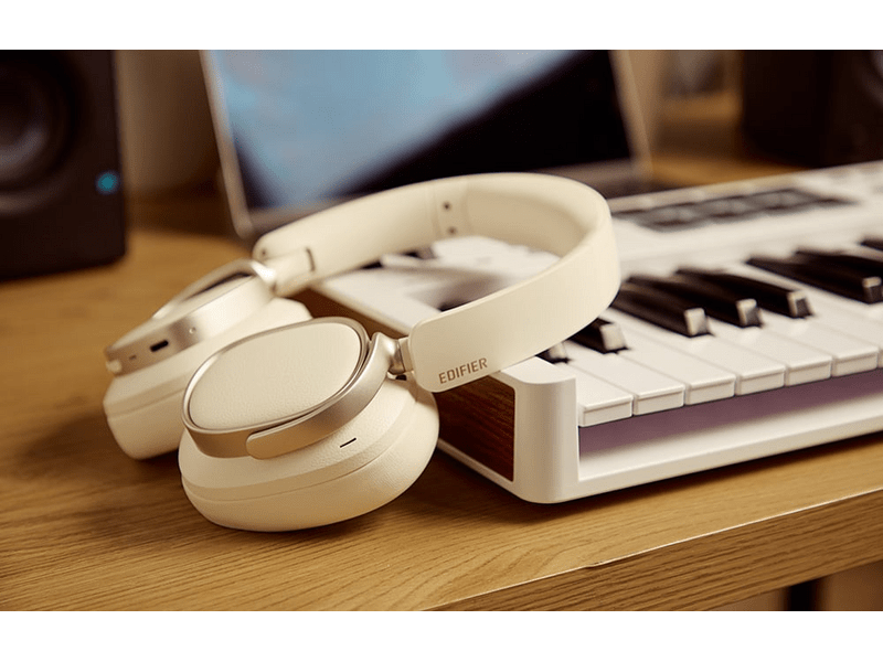 Edifier ES850NB vezeték nélküli fejhallgató, bézs