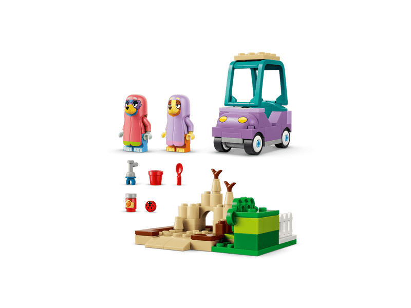 LEGO® Bluey Nagyik Bingóval és Bluey-val (11216)