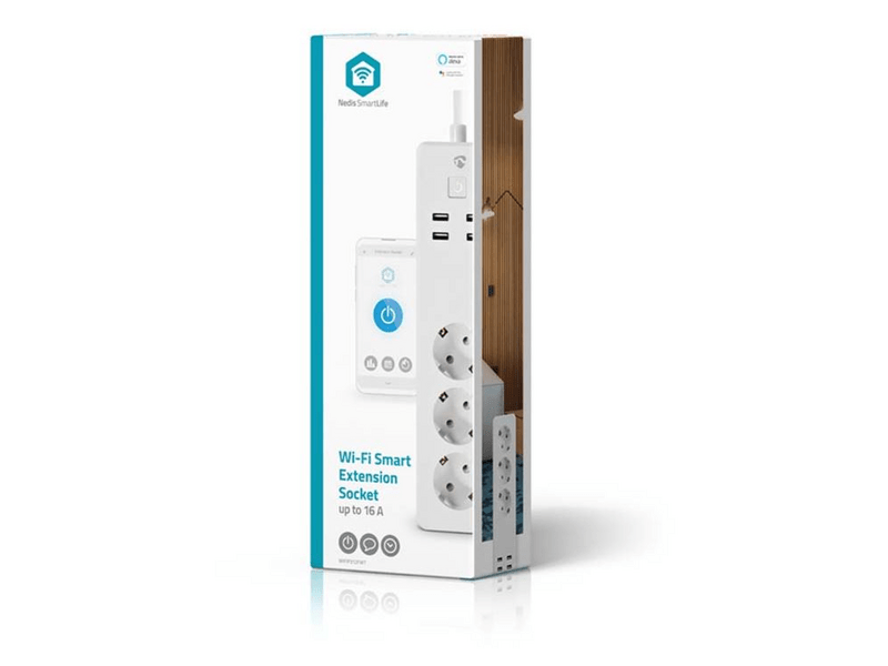 Nedis WIFIP312FWT SmartLife elosztó