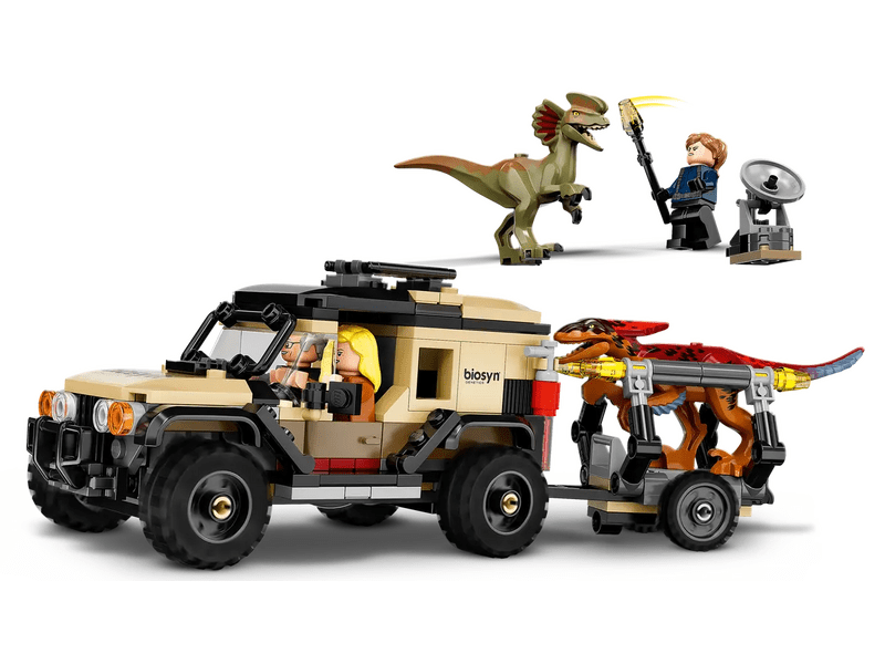 LEGO® Jurassic World™ Pyroraptor és Dilophosaurus szállítás (76951)