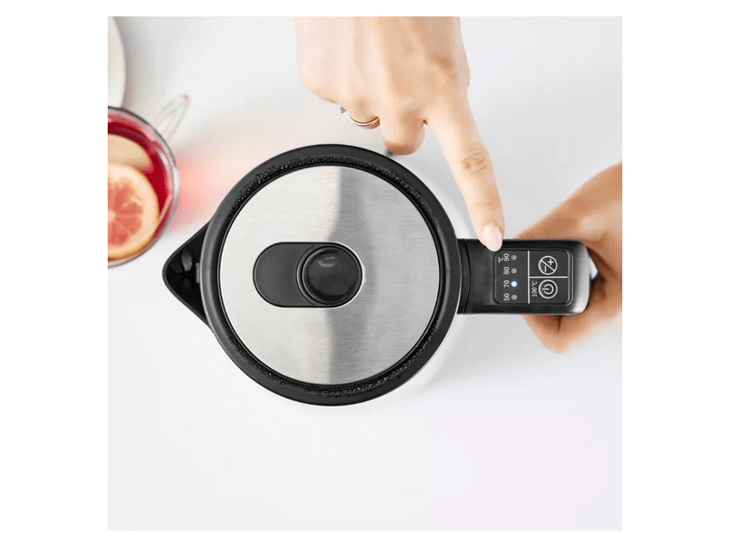 MPM MCZ-116 Vízforraló, üveg/rozsdamentes acél