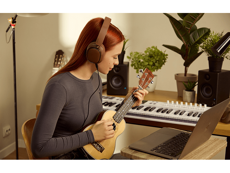 Edifier ES850NB ANC vezeték nélküli fejhallgató, barna