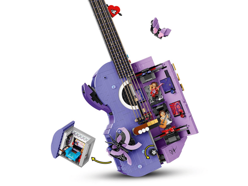 LEGO® Editions Olivia Rodrigo kettős stílusú gitárja (43031)