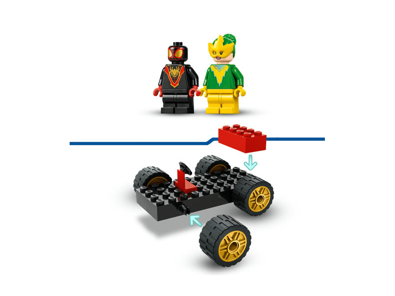 LEGO® 4+ Pókember fúrófejes autója (10792)