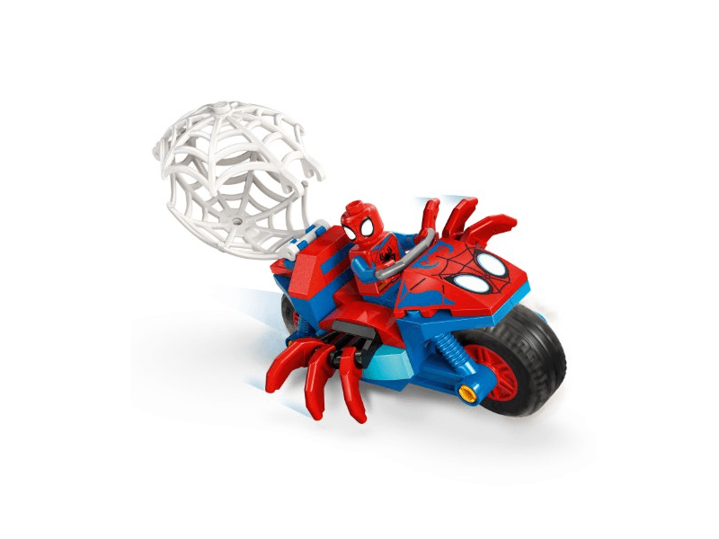 LEGO® Marvel Póki és csodálatos barátai Motorkerékpáros Pókember vs. Rhino (11206)