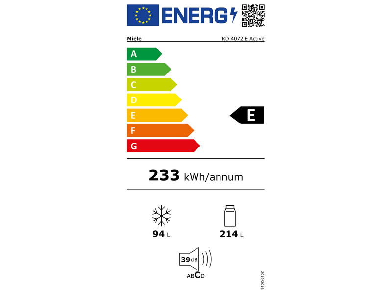 Miele KD 4072 E Active Alulfagyasztós hűtőszekrény