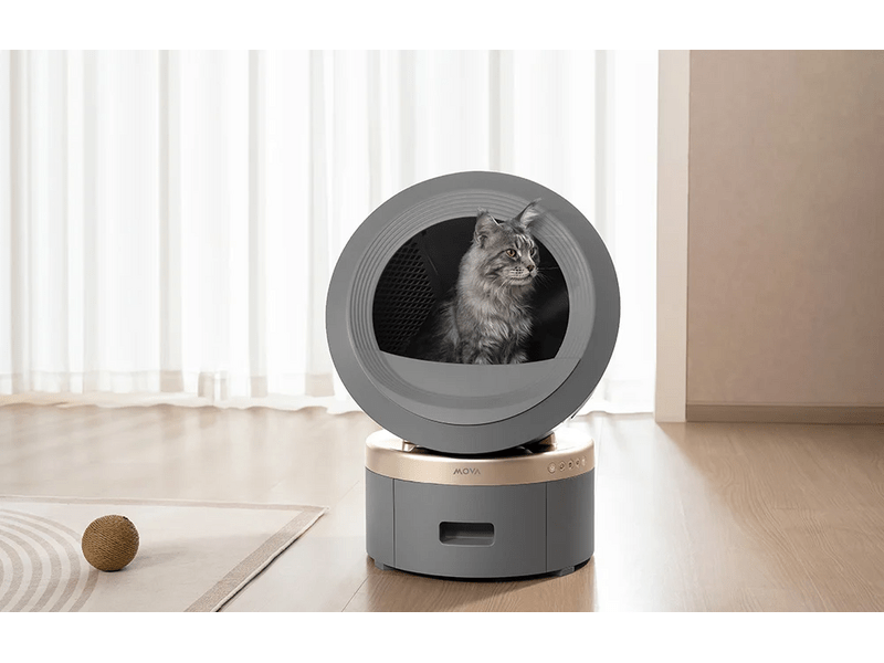 Mova LR10 Prime intelligens öntisztító macskaalomtartó