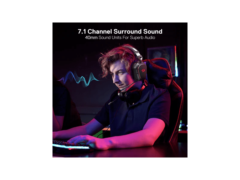 Redragon H868 bežične RGB gamer slušalice