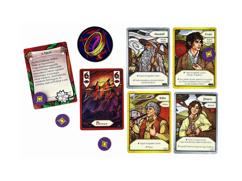 A Gyűrűk Ura - A Gyűrű Szövetsége társasjáték (ASM34705)