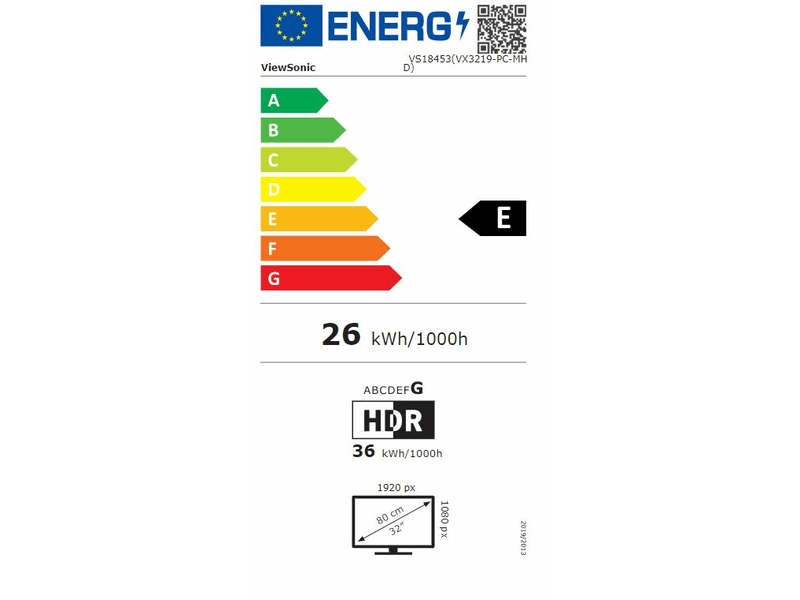 ViewSonic 32 VX3218-PC-mhd - monitor