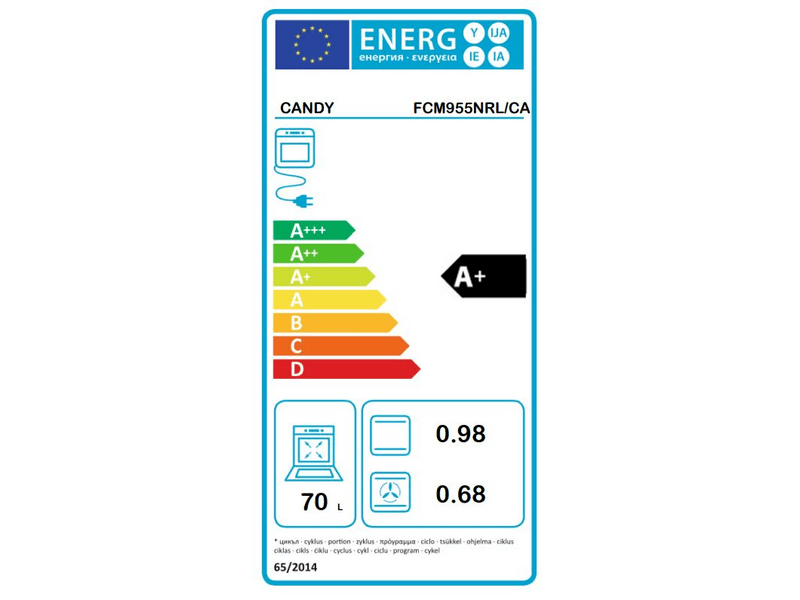 Candy FCM955NRL/CA Ugradbena pećnica