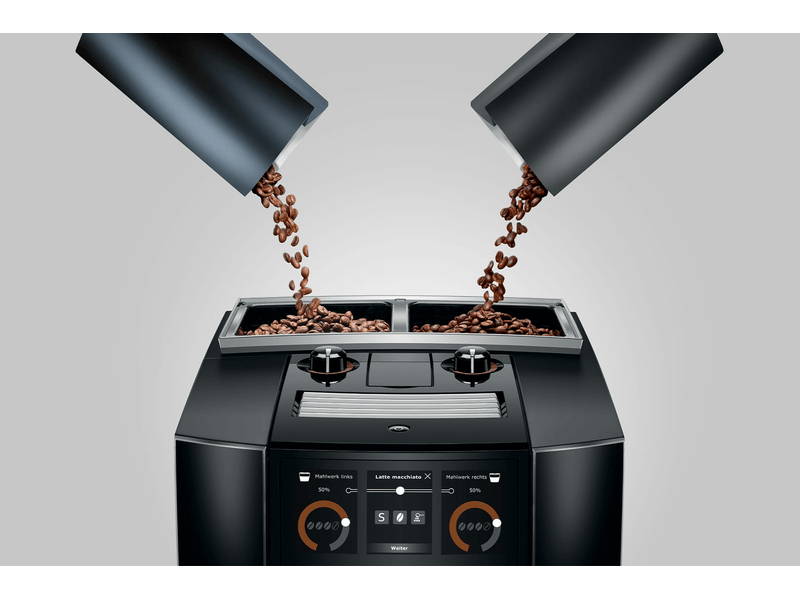 Jura J8 Twin (EA) Automata kávéfőző, gyémántfekete (15561)