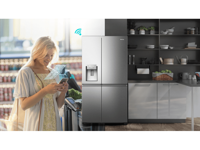 Hisense RS818N4TIE Side-by-side hűtőszekrény