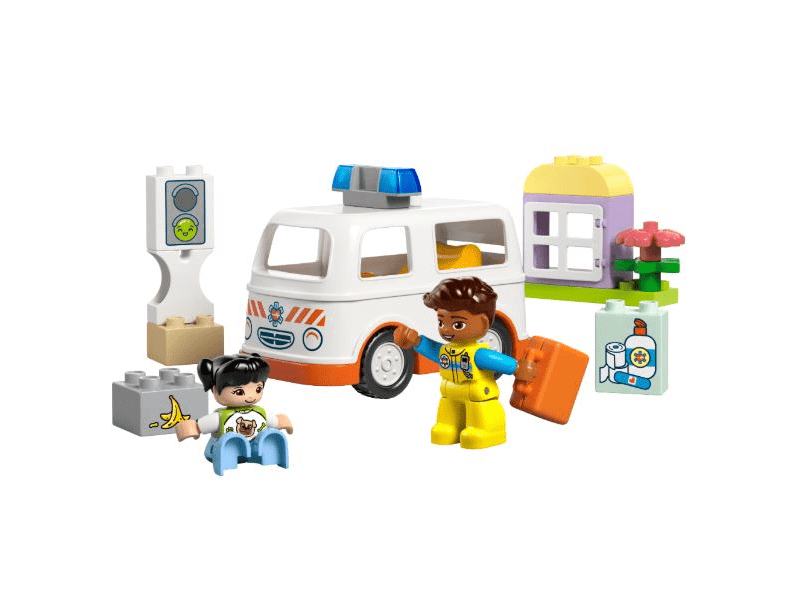 LEGO® DUPLO® Hitna pomoć i vozač hitne pomoći (10447)