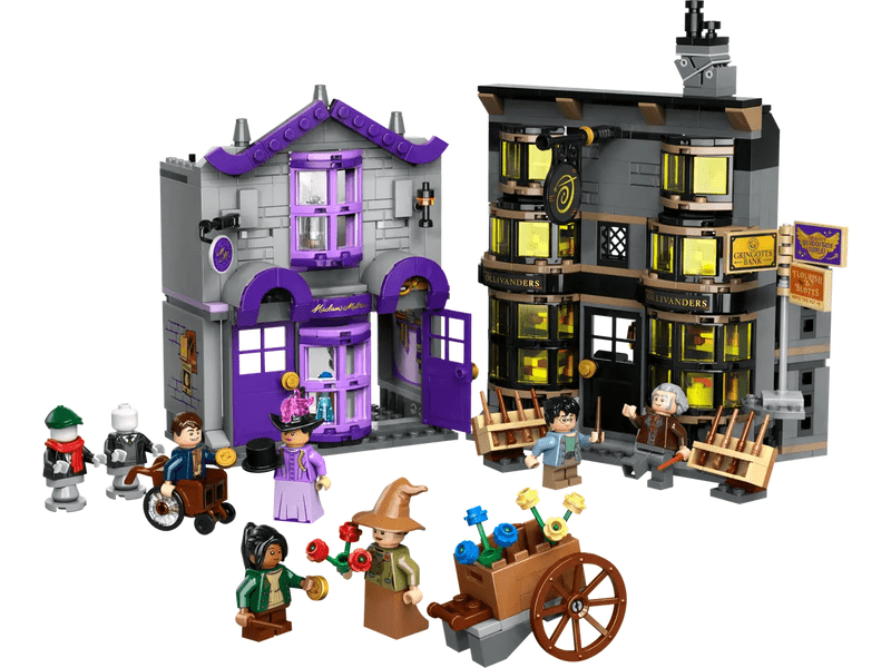 LEGO® Harry Potter™ Ollivander™ i Madam Malkin: Krojenje ogrtača (76439)