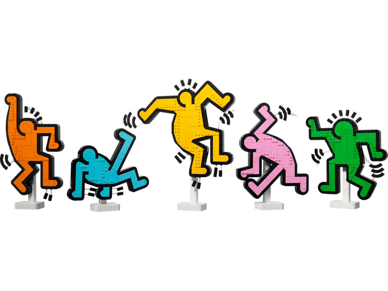 LEGO® Art Keith Haring – Táncoló figurák (31216)