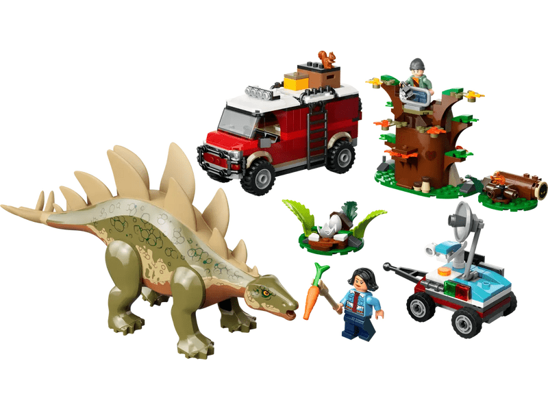 LEGO® Jurassic World Dinóküldetések: a stegosaurus felfedezése (76965)