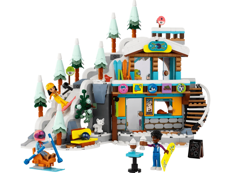 LEGO® Friends Ünnepi sípálya és kávézó (41756)