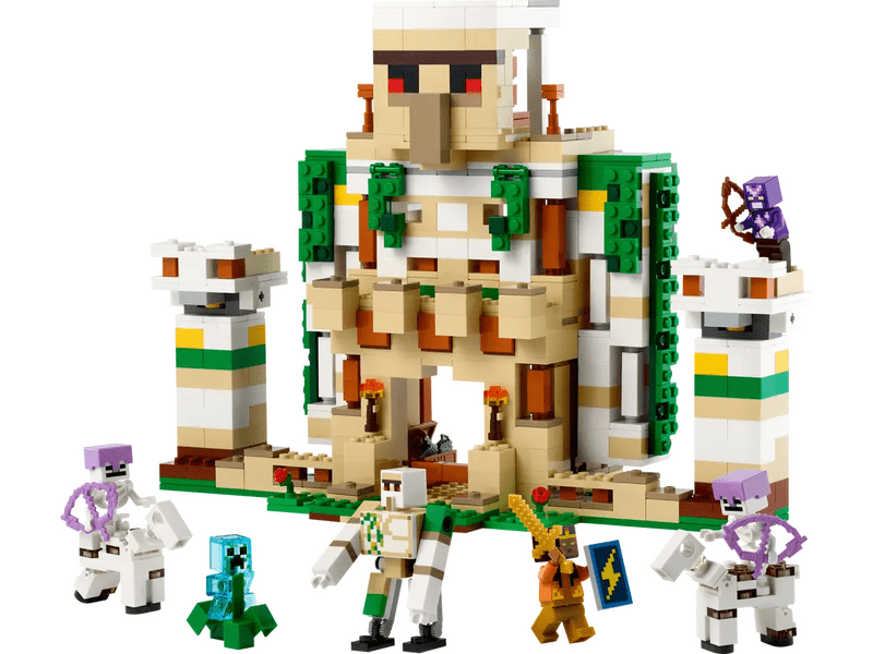 LEGO® Minecraft® A vasgólem erődje (21250)