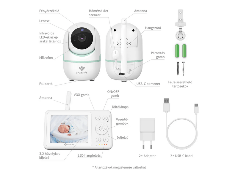 TrueLife NannyCam R4i bébiőr