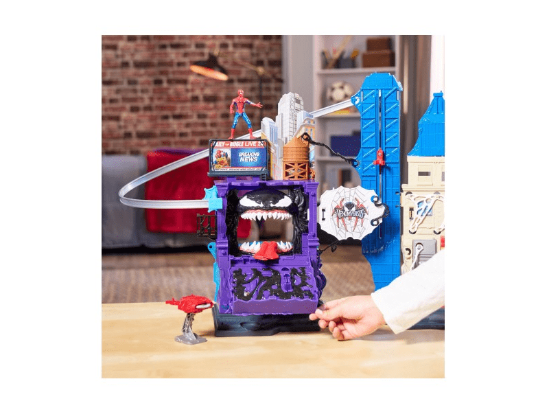 Marvel Spider-Man VenomVersus Web Slinging City játékszett (G07375L0)