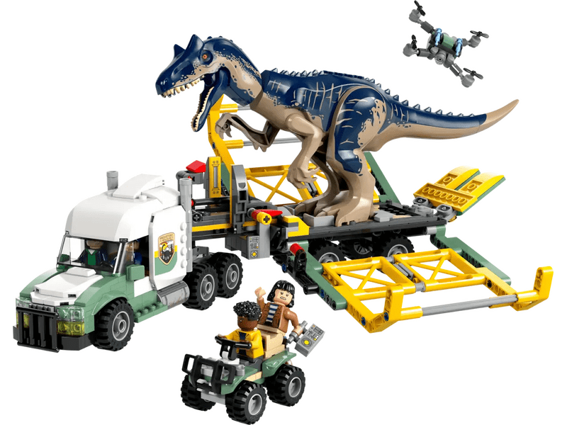 LEGO® Jurassic World Dinosaur Missions: Kamion s alosaurom (76966)