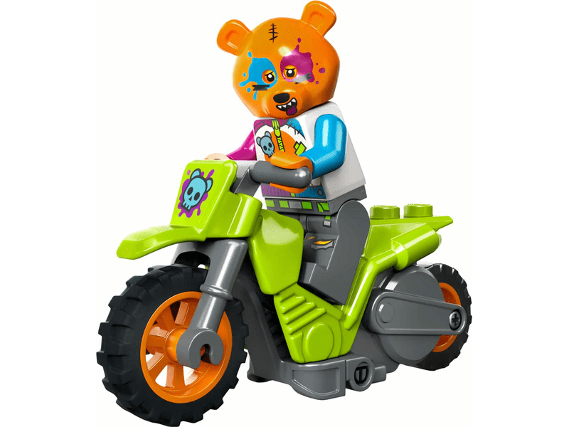 LEGO City Medve kaszkadőr motorkerékpár