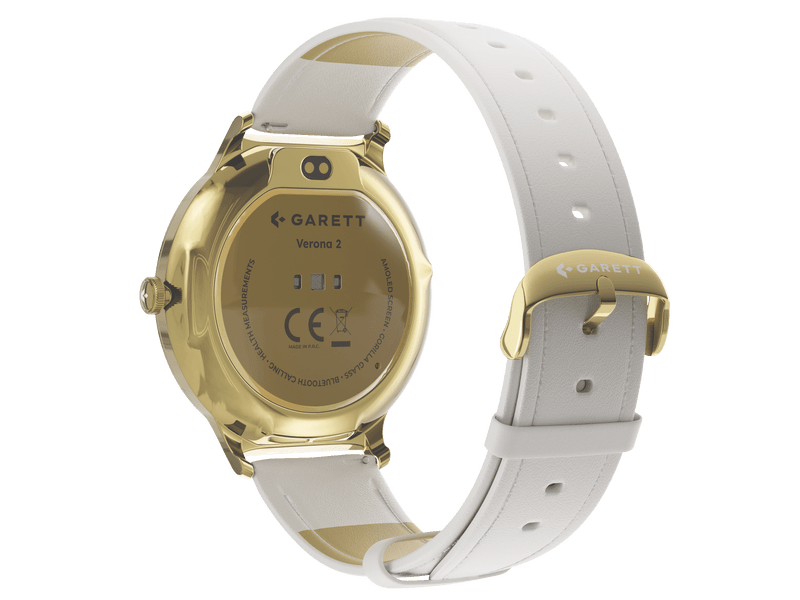 Garett Verona 2 Mesh női okosóra, arany