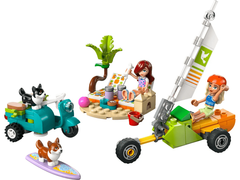 LEGO® Friends Psi koji surfaju i avanture na skuteru (42641)
