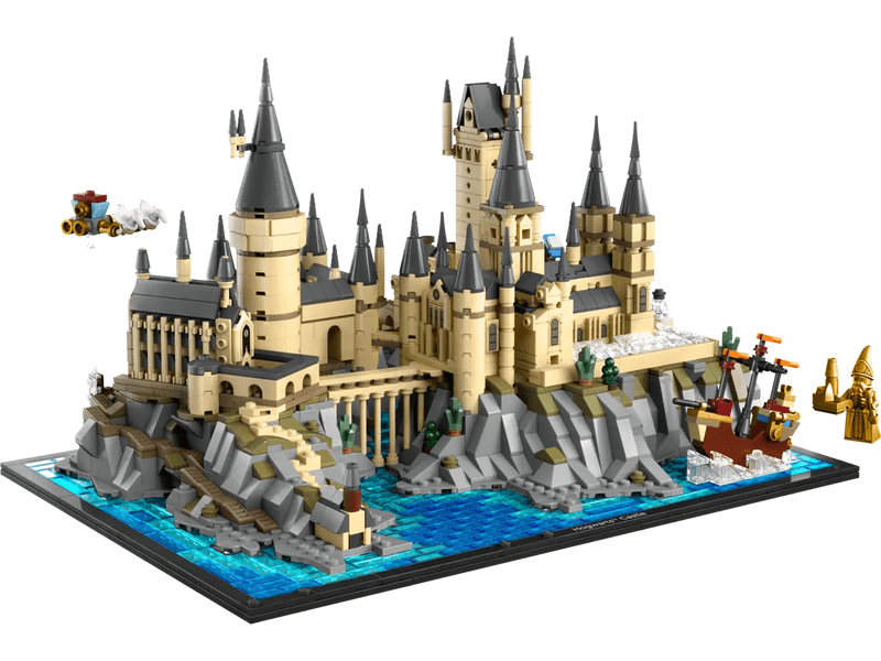 LEGO HP A Roxfort kast és körny építőksz