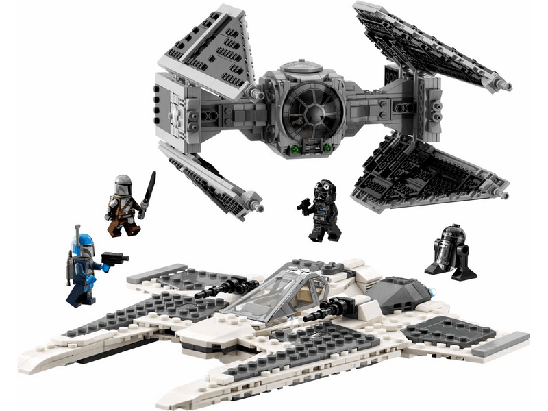 LEGO® Star Wars™ Mandalóri Fang vadászgép vs. TIE elfogóvadász™ (75348)