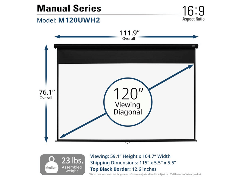 Elite Screens M120UWH2 120