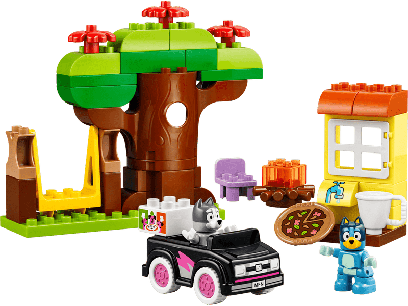 LEGO® DUPLO® Bluey Pizzáslányok: Gombóc és Bluey (10469)