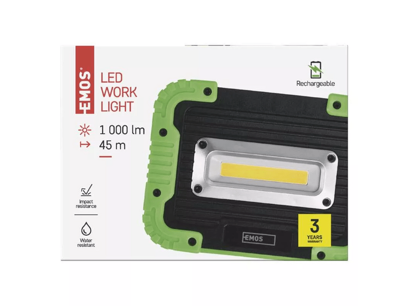 EMOS Akkumulátoros COB LED szerelőlámpa (P4533)