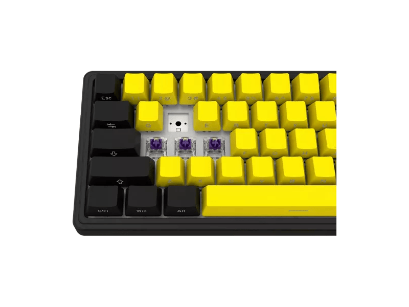 Lorgar KBP70MW Billentyűzet, sárga (LRG-KBP70MW-YL-US)