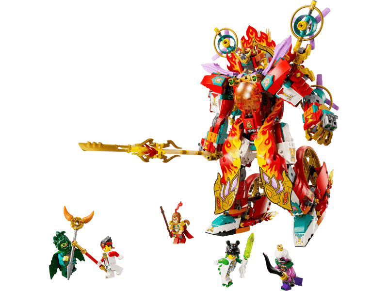 LEGO® Monkie Kid™ Nezha Tűzgyűrű robotja (80057)