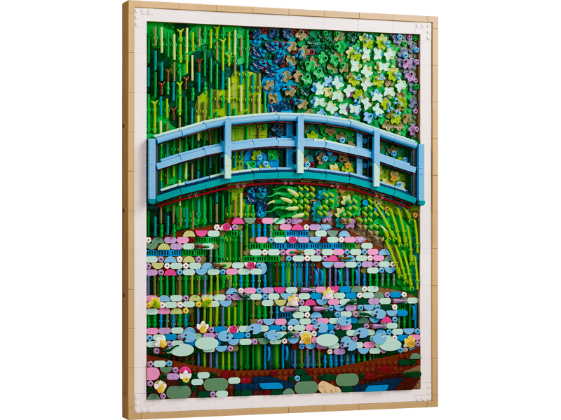 LEGO® Art Claude Monet – Híd a vízililiomos tó felett (31220)