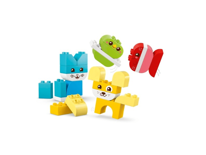 LEGO® DUPLO® Kreatív és aranyos, 3 az 1-ben házi kedvencek (10477)