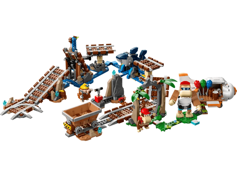 LEGO® Super Mario™ Diddy Kong utazása a bányacsillében kiegészítő szett (71425)