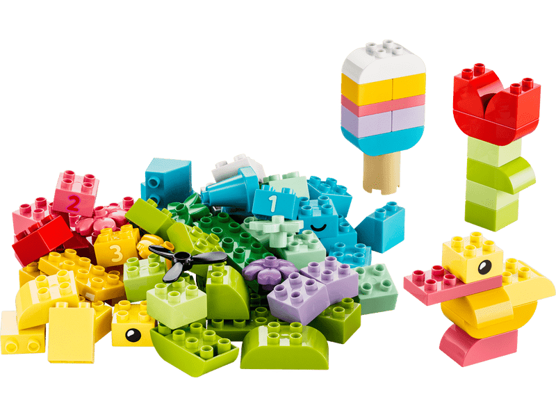LEGO® DUPLO® Classic színpompás, kreatív csomag (10479)