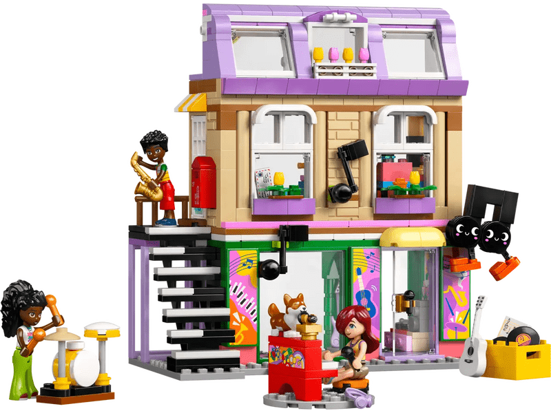 LEGO® Friends Trgovina glazbenim instrumentima i apartman (42653)