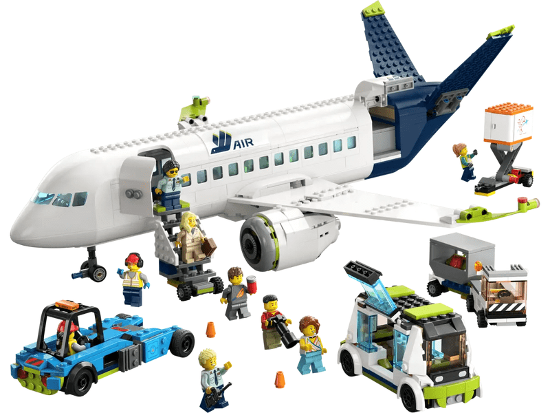 LEGO City Utasszállító repülőgép épksz