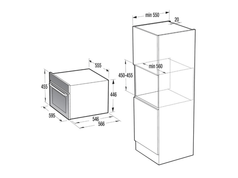 Hisense BIM406A8B Beépíthető sütő mikrohullám funkcióval