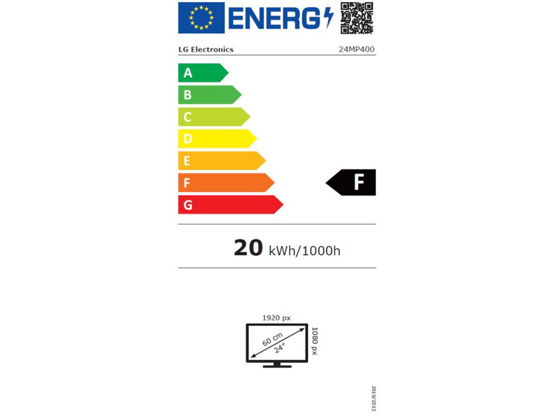 LG 24MP400-B 23,8'' Full HD IPS monitor