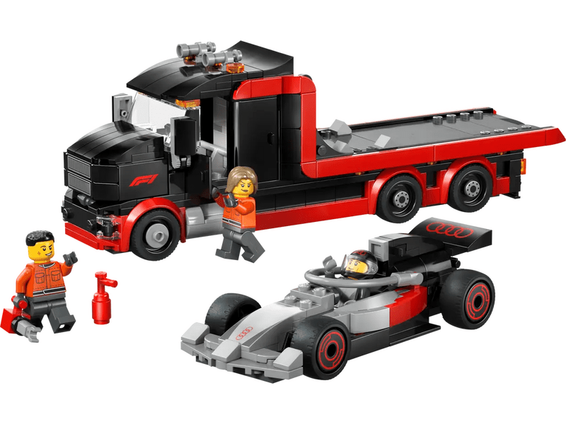 LEGO® City F1®-es kamion egy F1®-es Audi versenyautóval (60493)