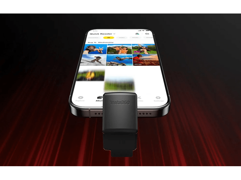 Insta360 Ace Pro 2/Ace Pro/Ace Quick Reader kártyaolvasó (CINSAAXC)