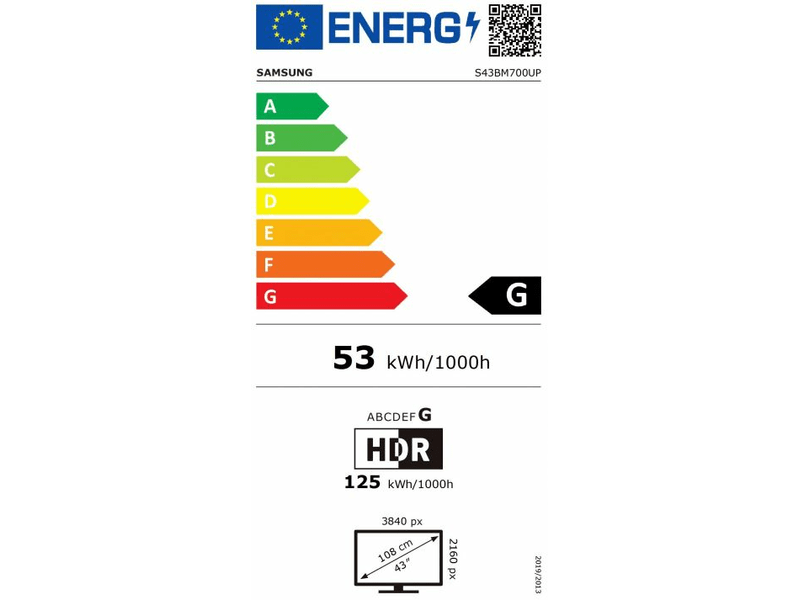 43 SMART VA UHD 60Hz 4ms 16:9