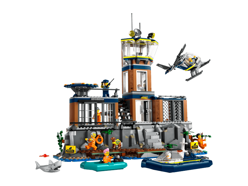 LEGO® City Rendőrségi börtönsziget (60419)