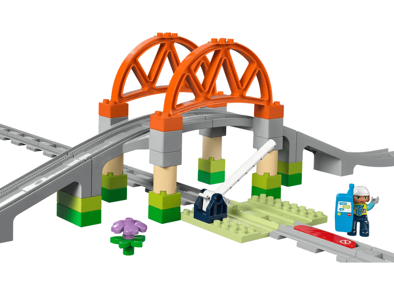 LEGO 10426 Vasúti híd,sínek kieg.szett